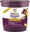 At Health Vita E & Selenium Crumbles Horse Vitamin Supplement, Supports Optimal Kas Health & antioksidan Support, 3 lbs., 96 Day Supply