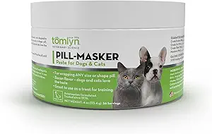 TOMLYN Pill-Masker αρχικό Bacon-Flavored Paste για σκύλους & γάτες, 4 ουγκιά