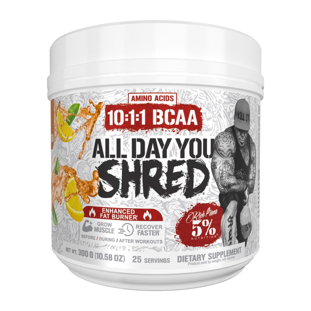 % 5 Beslenme Tüm Günler BCAA Tozu | Kilo Yönetimi için Amino Asit Supplement | Hydration, Endurance & Recovery (Güney Tatlı Çay)