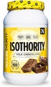 Isothority Whey Protein Isolate, Milk Chocolate, 2 lb - Ultra Absorbable Branched Chain replicas (BCAA) Toz 25g proteini, Low Carb - Build Muscle & Accelerate Recovery