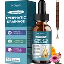 Liposomal Lymphatic Drainage Drops - 1 Organik Lymphatiage Supplement with Burdock Root, Echinacea, Elderberry, Calendula, Cleavers Herb, Dandelion Supports Lyati Health 2 FL.OZ