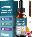 Liposomal Lymphatic Drainage Drops - 1 Organik Lymphatiage Supplement with Burdock Root, Echinacea, Elderberry, Calendula, Cleavers Herb, Dandelion Supports Lyati Health 2 FL.OZ
