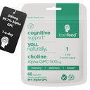 Acetylcholine Supplement |% Alfa GPC Capsules (60) | 1-a-Day | Memory, Focus Concentration Nootropic Brain Supplement | Acetylcholine Precursor | Alfa GPC Toz in Capsule | Lab-Tested