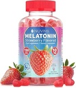 Melatonin Gummies - 10 mg Strawberry Flavored Dietary Food Supplement to Help Support Sleep - 150 Vegan Gummies
