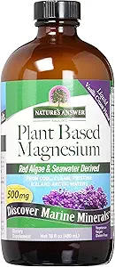 Nature's Answer Marine-Based Liquid 16-Ounces | Multi-Mineral Kompleksi | Malzeme 72 Trace Minerals | Yapay Flavors veya Preservatives | Single Count Count Count