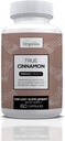 True Cinnamon Supplement, Sri Lanka Organik Ceylon Cinnamon Capsules, True Cinnamon Verum Bark, Sugar-Free - 60 Veggie Capsules