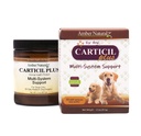 Amber NaturalZ Carticil Plus Herbal Supplement for Köpekler | Ortak, Digestive ve Immune Health | Natural Aid for general Wellness and Vitality | 30 Günlük Medium Dog Supply