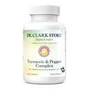 Dr Clark Store Turmeric & Black Pepper Extract – 710mg, 100 κάψουλες, Ανοσολογική Υποστήριξη, Αντιοξειδωτικό, Συμπλήρωμα για την υγεία των ενηλίκων