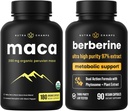 NutraChamps Πλήρης Ορμονική & Μεταβολική Υποστήριξη: Maca & Berberine Duo