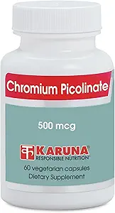 Karuna Chromium Picolinate 50006 60 Vegetarian Capsules