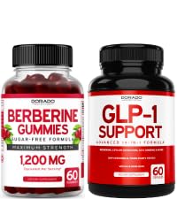 Βερβερίνη Gummies με Ceylon Κανέλα (60 Gummies) Premium ζάχαρη-ελεύθερος Βερβερίνη Ceylon Cinnamon συμπλήρωμα και GLP-1 συμπλήρωμα (60 Count) Υποστήριξη Gut Υγεία & Μεταβολισμός - Μη ΓΤΟ & ΗΠΑ Made