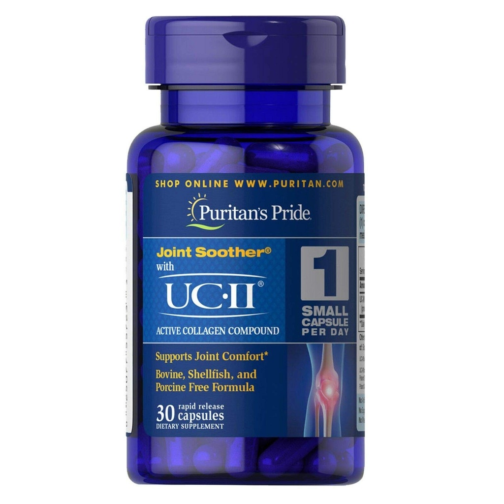 Puritan's Pride UC-II 40mg Active Collagen bileşik-30 Capsule