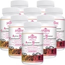 1500 mg Liposomal Active Hexose Corlev Supplement,960 Soft Gels Beta-Glucans with Natural Mushroom Extract, Immune System, Liver Function, Keep T-Cell & Killer Hücre Aktivitesi