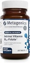 Metagenics Intrinsi Vitamin B12-Folate - Metilcobalamin, L-5-MTHF & Intrinsic Factor - Supports Energy Metabolism, Nervous System & Heart Health - Non-GMO & Gluten-Free - 180 Tabletler