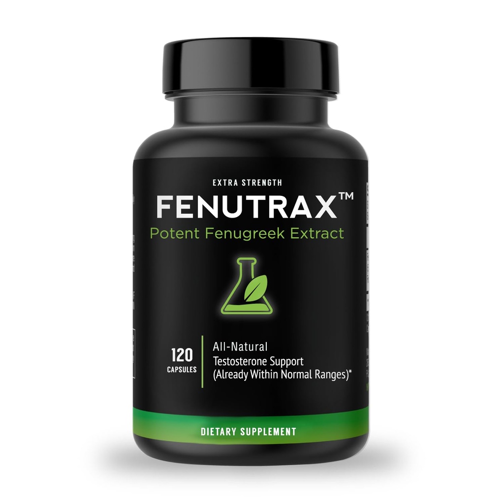 VitaMonk FenuTraxTM Fenugreek 2 Ay Supply - Erkekler için Testten Daha Güçlü - Fenugreek Tohumu - Kas Büyüme, Enerji ve Drive Support
