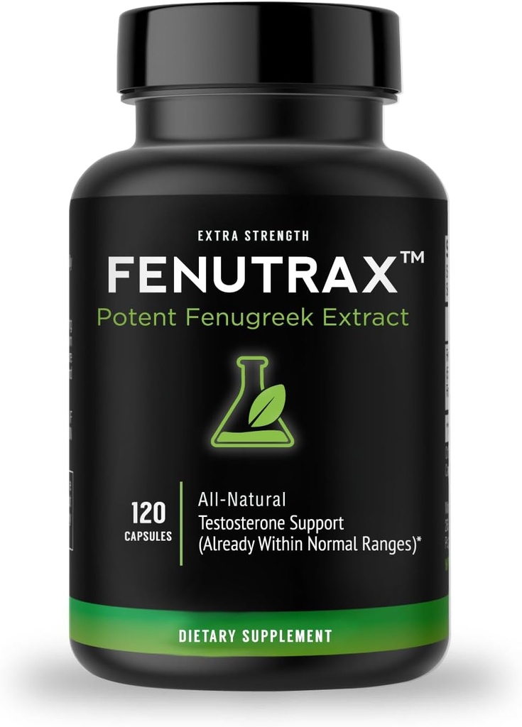VitaMonk FenuTraxTM Fenugreek 2 Ay Supply - Erkekler için Testten Daha Güçlü - Fenugreek Tohumu - Kas Büyüme, Enerji ve Drive Support