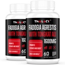1600 mg Fadogia Agrestis Tongkat Ali Supplement, Fadogia Agrestis Extract for Men with Ashwagandha - maximum Strength, 120 Softgels