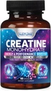 Nature Kretine Monohidrat Pills tarafından inşa edilmiştir - Erkekler ve Kadınlar için Kre Güçlü, Enerji, Endurance ve Kurtarma - Gluten-Free, Vegan, Non-GMO - 60 Capsules