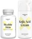 Grafik: Sağlıklı Cilt Anti-Aging Supplement ve Kojic Acid Face Cream