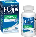 Systane ICaps Eye Vitamin & Mineral Supplement, Lutein & Zeaxanthin Formula, 120 Επικαλυμμένα δισκία