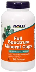 Τώρα Τρόφιμα Full Spectrum Mineral, 240 καπάκια ( 3 συσκευασία)