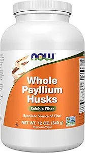 Şimdi Gıdalar Tamamlıyor, Tüm Psyllium Husks, Granule, Non-GMO Projesi Doğrulandı, ► Fiber, 12Ounce
