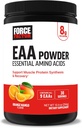 Kuvvet Faktörü Temel Amino Asitler, Full Spectrum EAAs Amino Asits Toz, Kadın ve Erkekler için Sağlıklı Kas ve Workout Recovery, Orange Mango, 30 Hizmetler