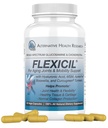 Flexicil Advanced Common Mobility & Support | Glucosamine, Chondroitin, MSM, Hyaluronic Acid, Turmeric, Boswellia | Broad-Spectrum Bio-Enhanced Malzemeler | 120 Vege-Capsules | 30-Day Supply