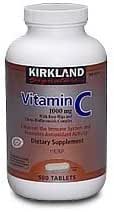 Kirkland Signature Vitamin C with Rose Hips, 1000 mg