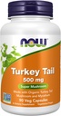Şimdi Gıdalar Tamamlıyor, Türkiye Tail 500 mg, Super Mushroom, Organik Türkiye Tail Mushroom ve Mycelium, 90 Veg Capsules