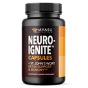 NöroIGNITE Brain Supplements for Memory and Focus - 60 Count - Nootropics Brain Support Supplement with St. John's Wort, Ginkgo Biloba, Bacopa, Phosphatidylserine - Non-GMO Capsules, 2Month Supply