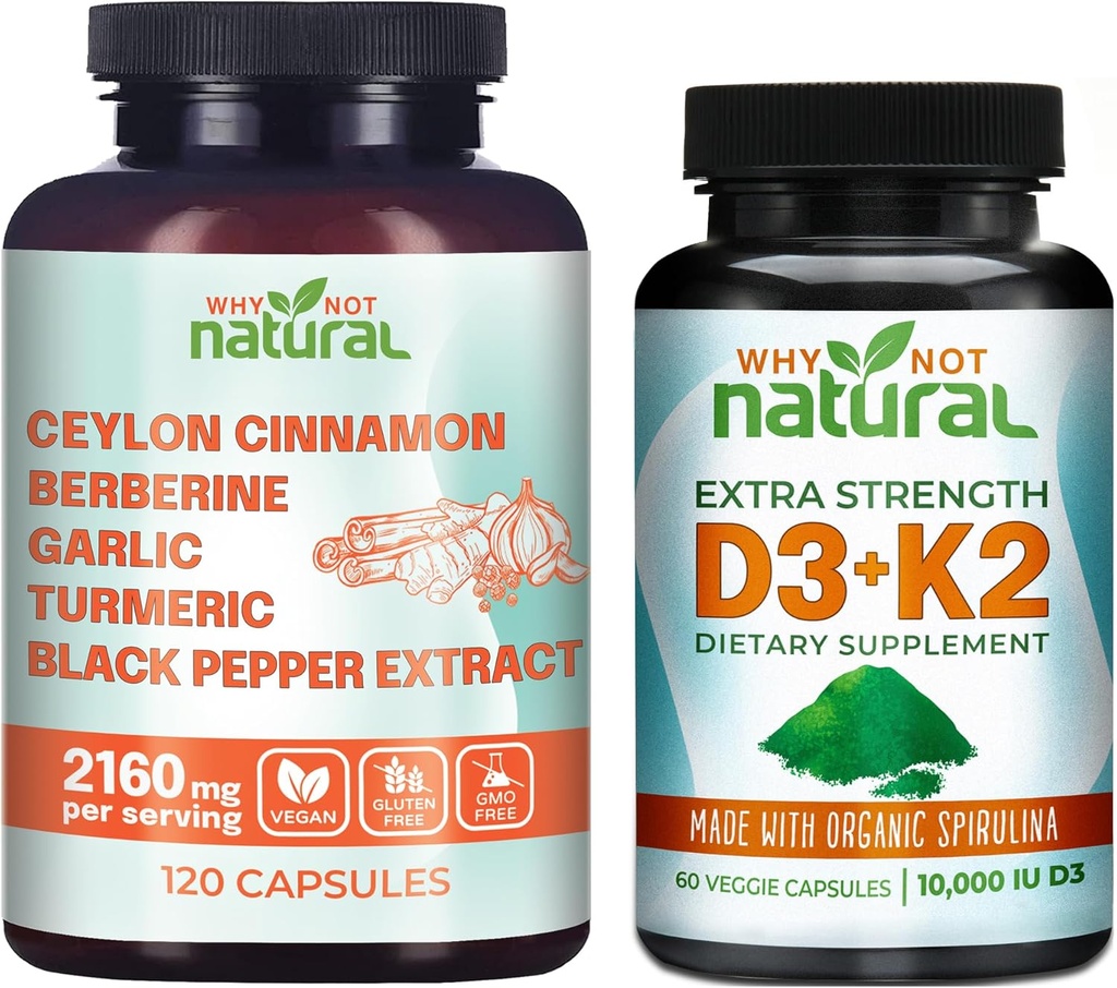 Neden D3K2 Capsules ile Doğal Ceylon Cinnamon