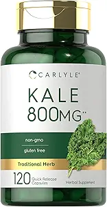 Carlyle Kalei 800 mg | 120 Capsules | Non-GMO ve Gluten Free
