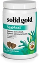 Solid Gold Cat & Dog Multivitamin Chews - Kelp, Omega 3 & Vitamins for Dental, Digestive, Immune, Skin & Coat Health - Multi Vitamin for Dogs & Cats - Sea Kelp Based Soft Chew For All Ages - 120ct