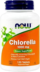 Chlorella 1000mg 120 δισκία (συσκευασία των 2)