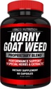 Arazo Nutrition Premium Horny Goat Weed Extract with Maca Root, Ginseng, Muira Puama and L-Arginine - for Men and Women – 100% Pure Herbal Nutritional Supplement