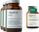 ALGAECAL Plus Sche - Free 4-in-1 Vitamin D3 Tamam & Red Algaedis ile 16 Bone-Depreing Nutrients, Klinik olarak Kemik Immune Sistemini artırmak için Desteklendi