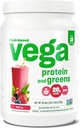 Vega proteini ve Yeşiller Protein Toz, Berry - 20g Plant bazlı Protein Plus Veggies, Vegan, GMO, Pea proteini for Women and Men, 1.2 lbs (Pazarlama Mayıs Vary)