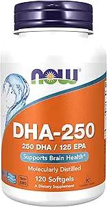 DHA-250, 50% DHA 120 Softgels (πακέτο των 2)