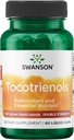 Swanson Double Strength Tocotrienols - Antioksit - (60 Sıvı Capsules, 100 mg Her)