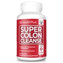 Sağlık Plus Super Colon Cleanse 30 Day Supply of Gentle Gut Cleanse Detox, Psyllium Husk, Probiyotiks for Constipation Relief & Digestive Support, 120 Capsules