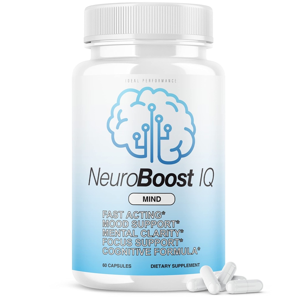 Neuro Boost IQ συμπλήρωμα χάπια εγκεφάλου μυαλό Ben Carson Neurobooster Neuroboostiq (60 κάψουλες)