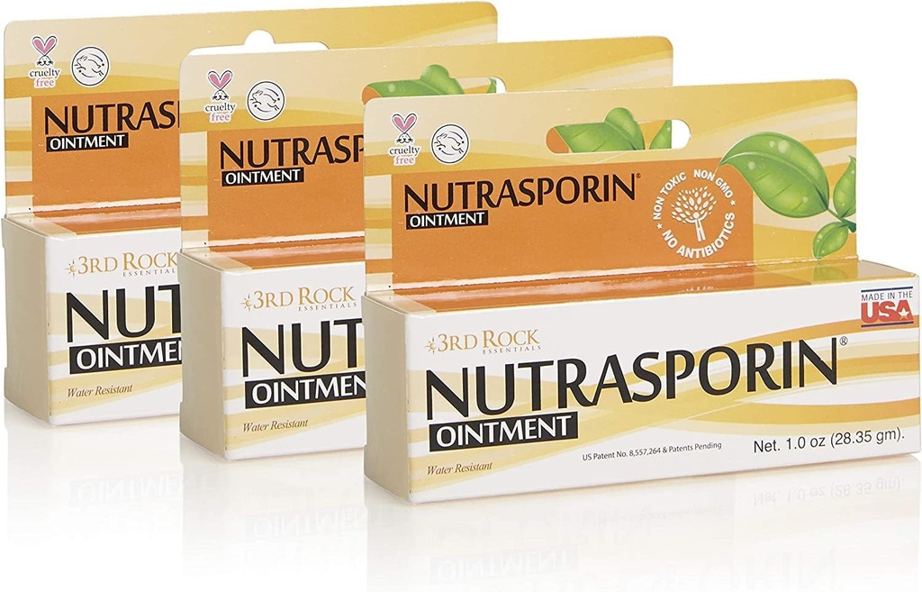 3. Rock Essentials | Nutrasporin Ointment | First Aid Ointment | (1.0 oz | 3 Packs)