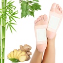 Λεμφική Αποστραγγιστικό Ginger Pads 50 Pads - Ginger Oil Foot Patches Βαθύ καθαρισμό του ύπνου Βοηθήματα ανακούφισης του στρες και της κόπωσης Βελτίωση της ποιότητας του ύπνου