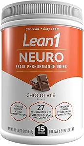 Lean1 Neuro Chocolate, Zihinsel Enerji İçilir, 15 Beslenme 53