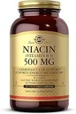 Solgar Niacin (Vitamin B3) 500 mg, 250 Sebze Kapsülleri - Enerji Metabolism - Non-GMO, Vegan, Gluten Free, Süt Free, Kosher - 250 Hizmet