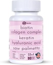 Collagen 1000 mg Rhodiola Rosea 2500 mg Biotin 10.000mcg, Hyaluronic Acid, FB Blocker, C & E, Folic Acid, Aloe Vera, Quercetin, Green Tea, Keratin, MSM - 90 Count (90 $ 1)