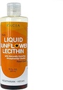 Kacia Pure Sunflower Lecithin Liquid Food Grade - Γαλακτωματοποιητής και Σταθεροποιητής για Ψημένα Αγαθά, Σοκολάτες, και Βρώσιμα - Ενυδατικό σε Δέρμα και Μαλλιά Καλλυντικά Δημιουργίες - Εμφιαλωμένο στις ΗΠΑ (8 oz.)