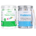 ZEBORA Kadınlar, Erkekler ve Çocuklar Çağı için Probiyotikler, Digestive ve Immune Health için Prebiyotikler ve Probiyotikler Toz - Sağlıklı-Respiratory-Sistem Gluten Ücretsiz ve GMO, 30 Çanta