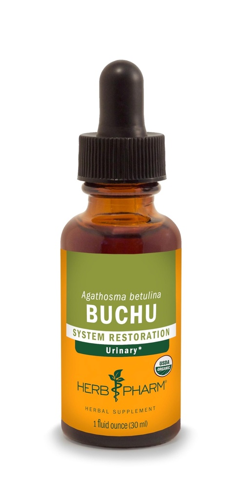 Herb Pharm, Urinary System Support için Organik Buchu Sıvı Ekstraksiyonunu Onayladı, 1 Fl Oz